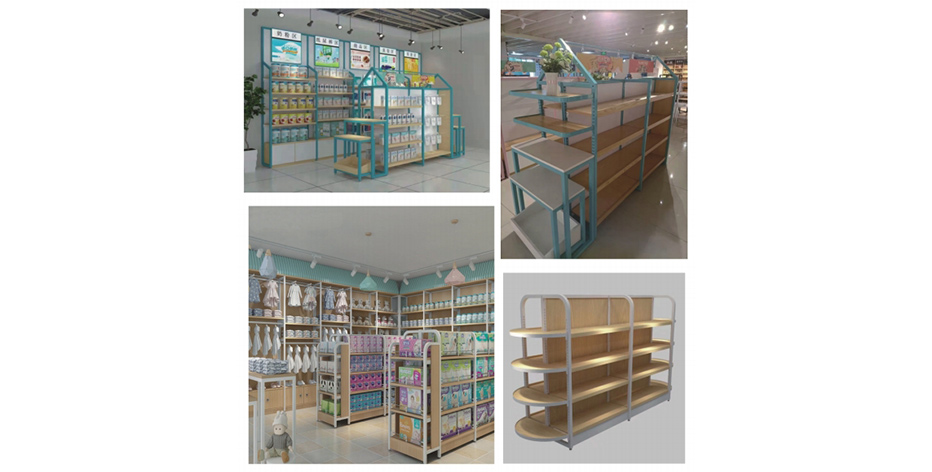 母婴店货架